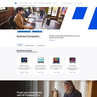 HP Business Solutions site